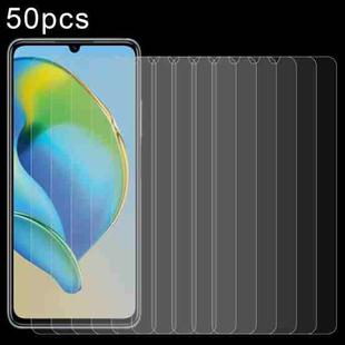 For ZTE Blade V41 Smart 50pcs 0.26mm 9H 2.5D Tempered Glass Film