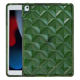 Diamond Texture TPU Airbag Tablet Case For iPad 10.2 2019 / 2020 / Air 2019 10.5(Green)