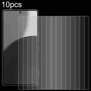 For Sharp Aquos R9 Pro 10pcs 0.26mm 9H 2.5D Tempered Glass Film