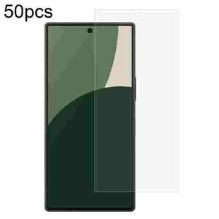 For Sharp Aquos R9 50pcs 0.26mm 9H 2.5D Tempered Glass Film