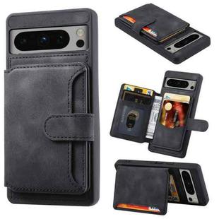 For Google Pixel 8 Pro Skin Feel Dream RFID Anti-theft PU Card Bag Phone Case(Black)