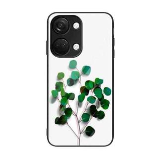 For OnePlus Ace 2V Colorful Painted Glass Phone Case(Sapling)