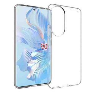 For Honor 90 Waterproof Texture TPU Phone Case(Transparent)
