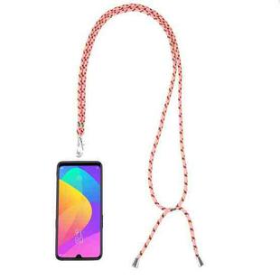 Universal Mixed Color Mobile Phone Lanyard(Red Orange)