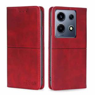 For Infinix Note 30 VIP 5G Cow Texture Magnetic Leather Phone Case(Red)