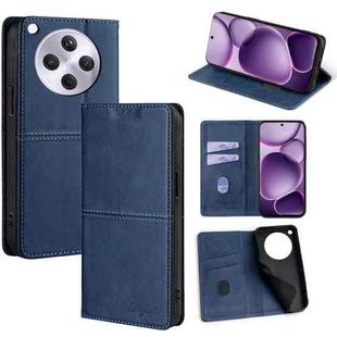 For OPPO Find X8s+ 5G Cow Texture Magnetic Leather Phone Case(Blue)