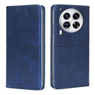 For Tecno Camon 30 Premier 5G Cow Texture Magnetic Leather Phone Case(Blue)