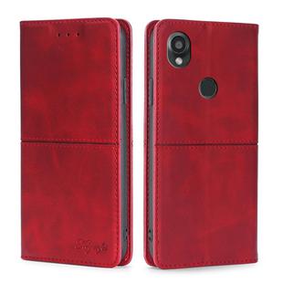 For Kyocera Digno SX3-KYG02 Cow Texture Magnetic Leather Phone Case(Red)