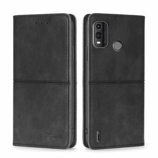 For Nokia G11 Plus Cow Texture Magnetic Leather Phone Case(Black)