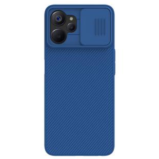 For Realme 9i 5G / 10 5G / 10T 5G NILLKIN Black Mirror Series Camshield PC Phone Case(Blue)