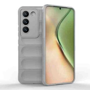 For vivo Y200E 5G Global / Y100 5G IDN Magic Shield TPU + Flannel Phone Case(Grey)