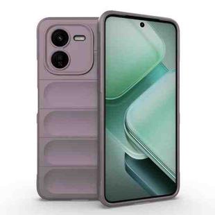 For vivo iQOO Z9X 5G Magic Shield TPU + Flannel Phone Case(Purple)