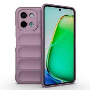 For vivo Y28 4G Magic Shield TPU + Flannel Phone Case(Purple)