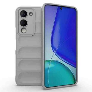 For vivo Y19 5G Global / Y29s 5G Global Magic Shield TPU + Flannel Phone Case(Grey)