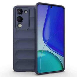 For vivo Y19 5G Global / Y29s 5G Global Magic Shield TPU + Flannel Phone Case(Dark Blue)