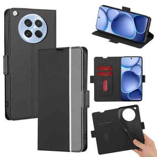 For OPPO Find X8s 5G Twill Texture Side Button Leather Phone Case(Black)
