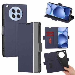 For OPPO Find X8s 5G Twill Texture Side Button Leather Phone Case(Blue)