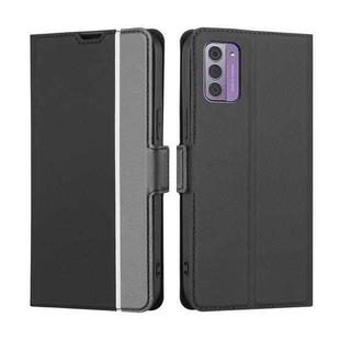 For Nokia G42 5G Twill Texture Side Button Leather Phone Case(Black)