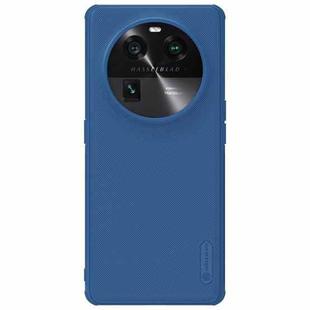 For OPPO Find X6 NILLKIN Frosted Shield Pro PC + TPU Phone Case(Blue)
