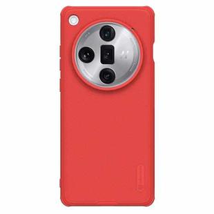 For OPPO Find X7 Ultra NILLKIN Frosted Shield Pro PC + TPU Phone Case(Red)