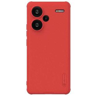 For Xiaomi Redmi Note 13 Pro+ 5G NILLKIN Frosted Shield Pro PC + TPU Phone Case(Red)