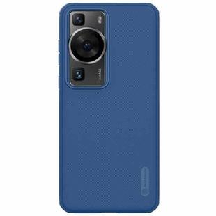 For Huawei P60 Pro / P60 NILLKIN Frosted Shield Pro PC + TPU Phone Case(Blue)