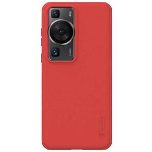 For Huawei P60 Pro / P60 NILLKIN Frosted Shield Pro PC + TPU Phone Case(Red)
