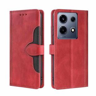 For Infinix Note 30 VIP 5G Skin Feel Magnetic Buckle Leather Phone Case(Red)