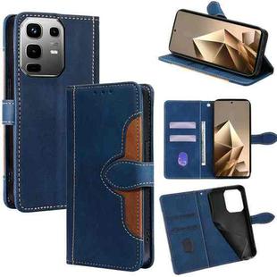 For Infinix Note 50 4G Skin Feel Magnetic Buckle Leather Phone Case(Blue)