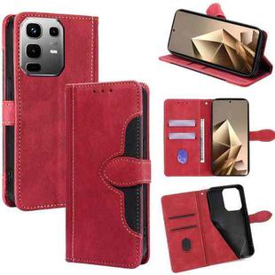 For Infinix Note 50 4G Skin Feel Magnetic Buckle Leather Phone Case(Red)