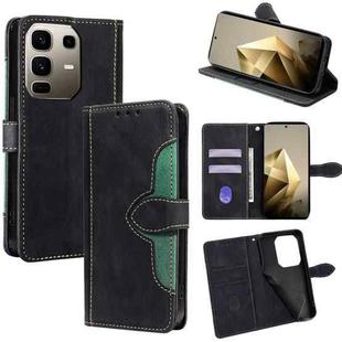 For Infinix Note 50 Pro+ 5G Skin Feel Magnetic Buckle Leather Phone Case(Black)