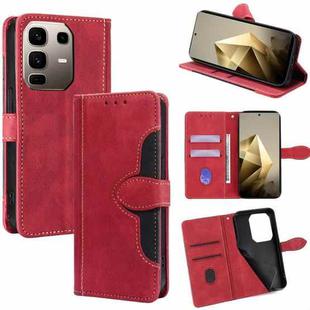 For Infinix Note 50 Pro+ 5G Skin Feel Magnetic Buckle Leather Phone Case(Red)