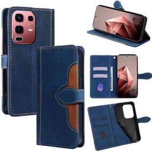 For Infinix Note 50s 5G Skin Feel Magnetic Buckle Leather Phone Case(Blue)