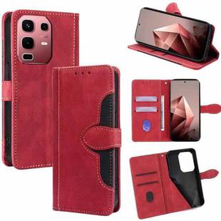 For Infinix Note 50s 5G Skin Feel Magnetic Buckle Leather Phone Case(Red)