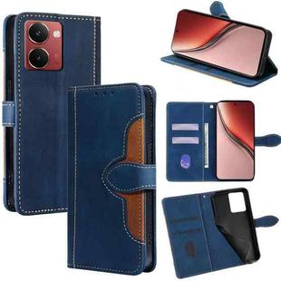 For Realme P3 Ultra 5G Skin Feel Magnetic Buckle Leather Phone Case(Blue)