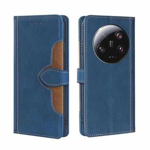 For Xiaomi 13 Ultra 5G Skin Feel Magnetic Buckle Leather Phone Case(Blue)