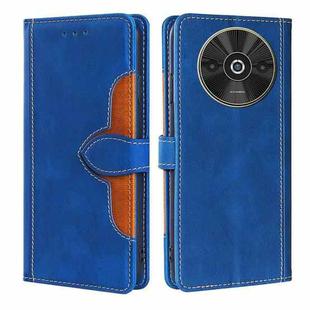 For Xiaomi Redmi A3 4G Skin Feel Magnetic Buckle Leather Phone Case(Blue)