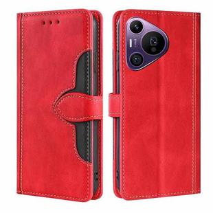 For Huawei Pura 70 Pro / 70 Pro+ 5G Skin Feel Magnetic Buckle Leather Phone Case(Red)