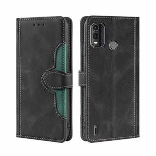 For Nokia G11 Plus Skin Feel Magnetic Buckle Leather Phone Case(Black)
