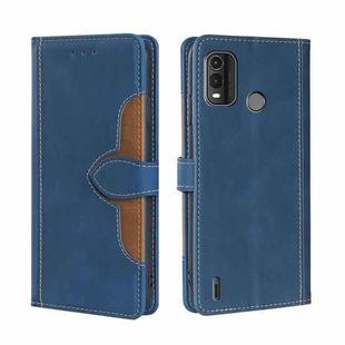 For Nokia G11 Plus Skin Feel Magnetic Buckle Leather Phone Case(Blue)