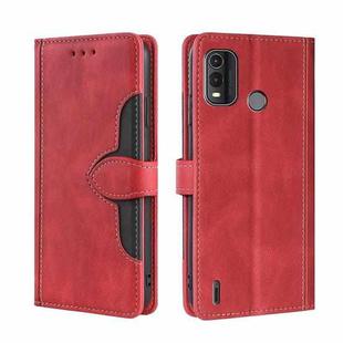 For Nokia G11 Plus Skin Feel Magnetic Buckle Leather Phone Case(Red)