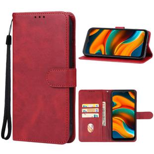 For Blackview BV4800 Leather Phone Case(Red)