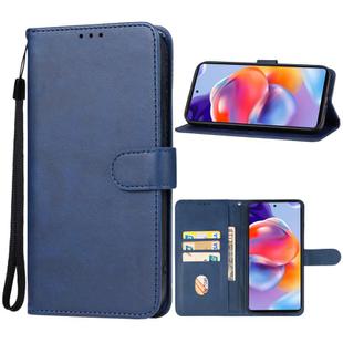 For Blackview SHARK 8 Leather Phone Case(Blue)