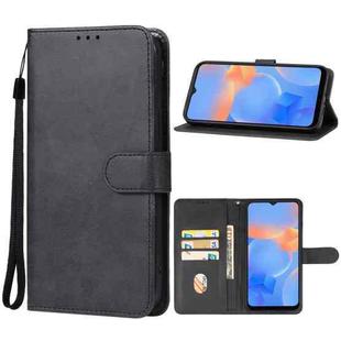 For Blackview A52 Pro Leather Phone Case(Black)