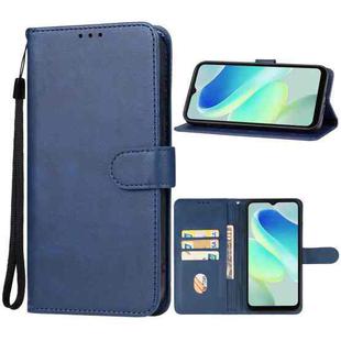 For Blackview Oscal Flat 1C Leather Phone Case(Blue)