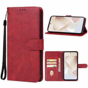 For Blackview PILOT 2 Leather Phone Case(Red)