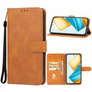 For Honor 90 GT Leather Phone Case(Brown)