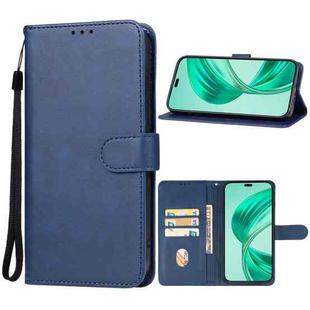 Honor X8b Leather Phone Case(Blue)