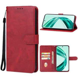 For Honor X50 Pro Leather Phone Case(Red)