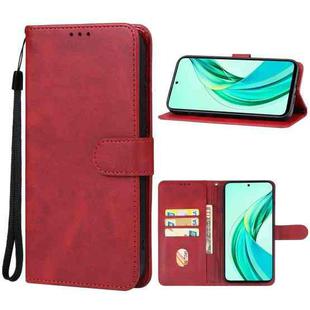 For Honor 90 Smart Leather Phone Case(Red)